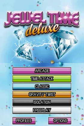 Jewel Time Deluxe (USA) (En,Fr) screen shot title